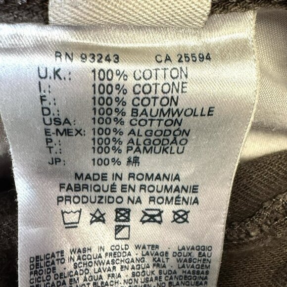 Diesel Jeans Mens Size 34x32 Darron Regular Slim Tapered Brown Denim Button Fly - Picture 8 of 8